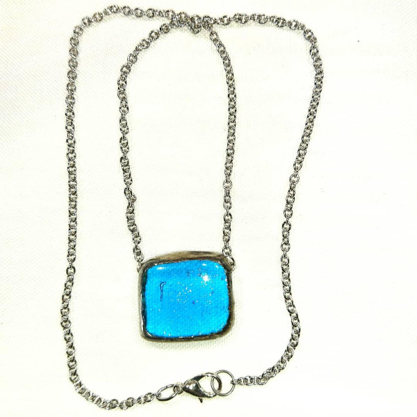 Collier bleu turquoise