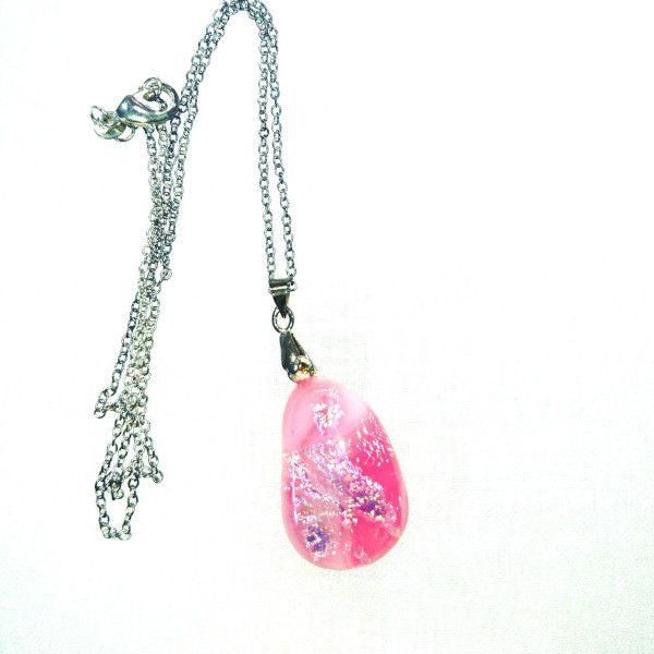 Rose pendentif
